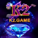 K2 Game logo with K2.GAME text and blue diamond